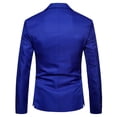 thumbnail image 2 of RXIRUCGD Complets pour Hommes Mode Complet Décontracté Uni pour Homme Veste Ajustée Jeunesse Hauts à Manches Longues pour Hommes, 2 of 4