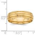 thumbnail image 3 of Bande Fantaisie Confortable en Or Jaune 14K, 3 of 3