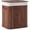 Brown, variant on MEHOOM 100L Bamboo Laundry Hamper with Lid, Foldable Clothes Basket for Bedroom, Laundry Room, Small Spaces (Brown)