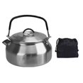 thumbnail image 1 of Bouilloire de Camping en Acier Inoxydable Légère 0.8L - Chauffage Rapide et Portable!, 1 of 9