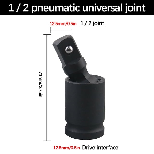 Vaidha Universal Joint Socket ,Pneumatic Steering For Wrench Socket Joint Socket Swivel Tools