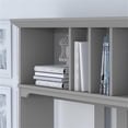 thumbnail image 3 of Pemberly Row Modern 60W Hutch for L Shaped Desk in Cape Cod Gray, 3 of 6