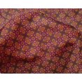 thumbnail image 4 of oneOone Silk Tabby Fabric Geometric Ethnic Printed Craft Fabric BTY 42 Inch Wide, 4 of 4
