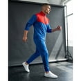 thumbnail image 3 of Tenue de Jogging Active à Rayures pour Hommes Velocity, Haut et Bas, 3 of 6