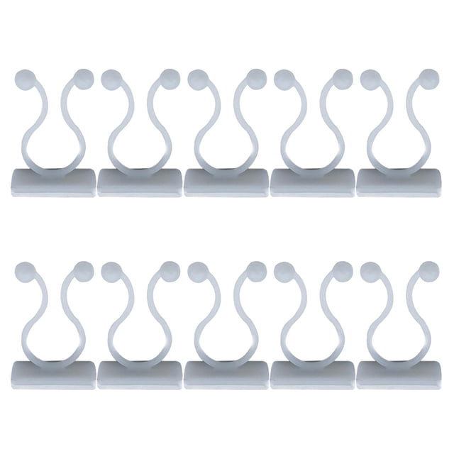 Agiferg Pince de Fixation Murale pour Plantes Grimpantes, Luminaire Mural en Rotin Invisible