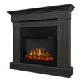 thumbnail image 1 of Real Flame Canada Crawford Solid Wood and Veneered MDF Electric Fireplace - Gray, 1 of 7