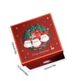 thumbnail image 3 of TopLLC Christmas Gift Boxes with Lids, 5x5x5 Inch Small Square Christmas Themed Pattern Gifts Boxes with Matching Handheld Bag, Reusable Xmas Gift Wrap Boxes for Presents Party Wedding Holiday, 3 of 8
