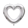 thumbnail image 2 of PEONAVET 33 Inch Large Hollow Balloons Valentine's Day Birthday Party Decoration Shooting Props Bright Surfaces Can Be Connected In Series, 2 of 6