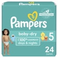 thumbnail image 1 of PAMPERS COUCHES BABY DRY - FORMAT JUMBO, 1 of 9