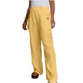 thumbnail image 1 of Birdeem Pantalon Grand Taille Haute Ample Uni pour Femmes, 1 of 5