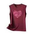 thumbnail image 5 of zanvin T-Shirts de Sensibilisation au Cancer du Sein pour Femmes – Mode Décontractée Femmes Sans Manches Imprimé Col Rond Blouses Hauts T-Shirt, 5 of 5