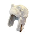 thumbnail image 4 of GUOOL Animal Ears Trapper Hat Lightweight Cute Comfortable Warm Ear Protection Hat for Beige, 4 of 9