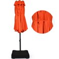 thumbnail image 4 of Patiojoy Parasol de Patio Extérieur Double Face de 15 Pi Pare-Soleil avec Base, 4 of 9