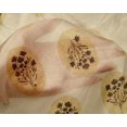 thumbnail image 5 of oneOone Silk Tabby Pale Orange Fabric Block Craft Projects Decor Fabric Printed By The Yard 42 Inch Wide, 5 of 5