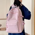 thumbnail image 2 of D Large Capacity Backpack Middle School And College Student'S Bag For Women Simples And Versatile Campus Style Backpack For Women, 2 of 6