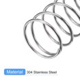 thumbnail image 4 of Unique Bargains Compression Spring, 15 Pack 304 Stainless Steel, 16mm OD, 1mm Wire, 40mm Length, 4 of 6