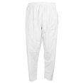 thumbnail image 2 of Muslim Pants, Simple Style Elastic Band Loose-style Afghan Pants,  Office Temple School For Home White XXL, 2 of 8