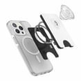 thumbnail image 5 of PopSockets PopWallet+For MagSafe Round with Adapter Ring White/Clear, 5 of 5