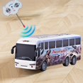 thumbnail image 1 of karymi Four Way LED Simulation Bus Children's Travel Bus Remote Control Bus Toy Car Model Toy Toys for Ages 5-7, 1 of 6