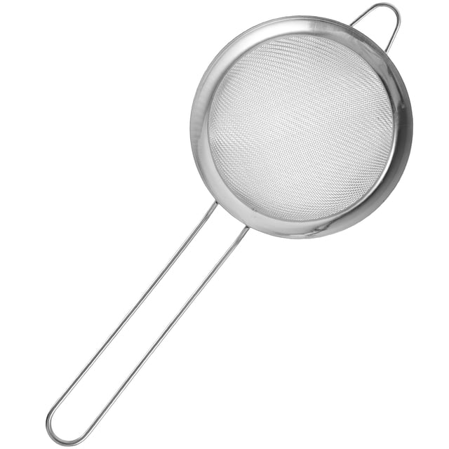 GOOHOCHY Tamis Manuel Tamis à Farine en Acier Inoxydable pour la Cuisson 1 Ensemble