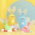 thumbnail image 2 of MesaSe Kids Toothbrush Deeply Cleaning Cartoon Design High Elasticity Effective Deep Cleaning Oral Teeth Brush for Toddlers, 2 of 10
