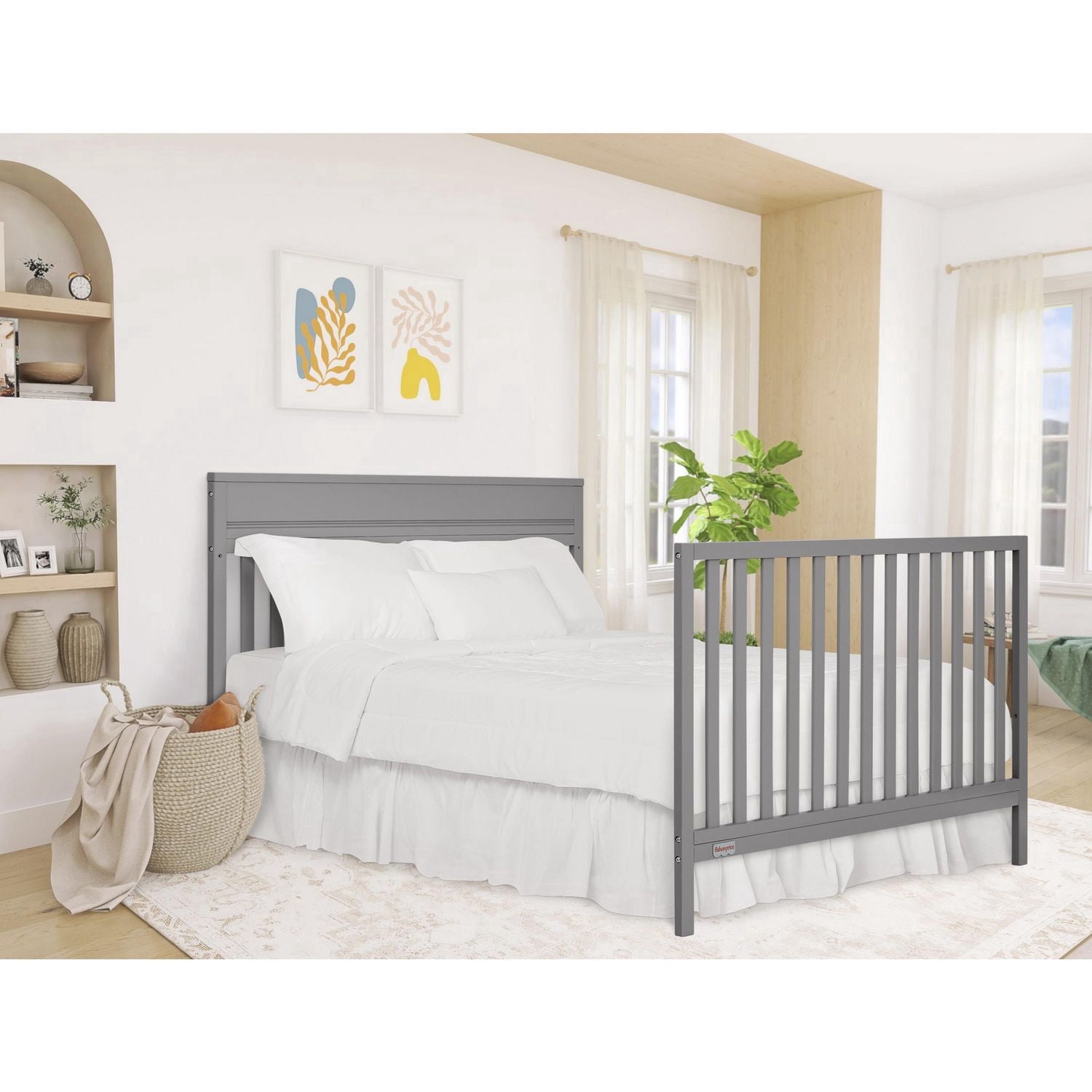 Fisher-Price Miles 5-in-1 Convertible Crib by Dream On Me