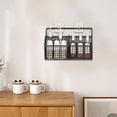 thumbnail image 4 of Birdeem Wall Mounted Spice Rack Organizer,No Punch Hanging Basket for Kitchen Storage,Garlic Ginger Basket with Multiple Compartments and Space Saving Design,Dimensions 14.2 X 5.9 X 3.1 Inches, 4 of 9