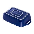 thumbnail image 3 of STAUB Ceramique 1 L Ceramic Rectangular Oven Dish, Dark-Blue, 3 of 5
