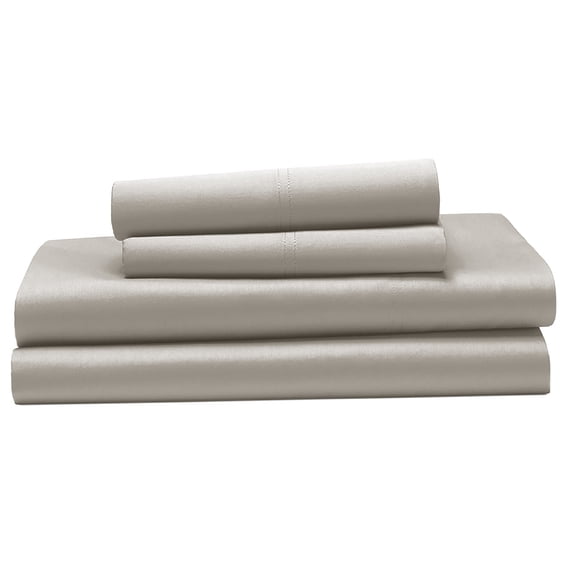 Hometrends 300 TC Brushed Percale Flat Sheet