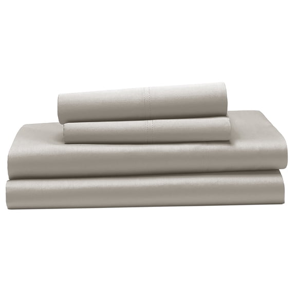 Hometrends 300 TC Brushed Percale Flat Sheet