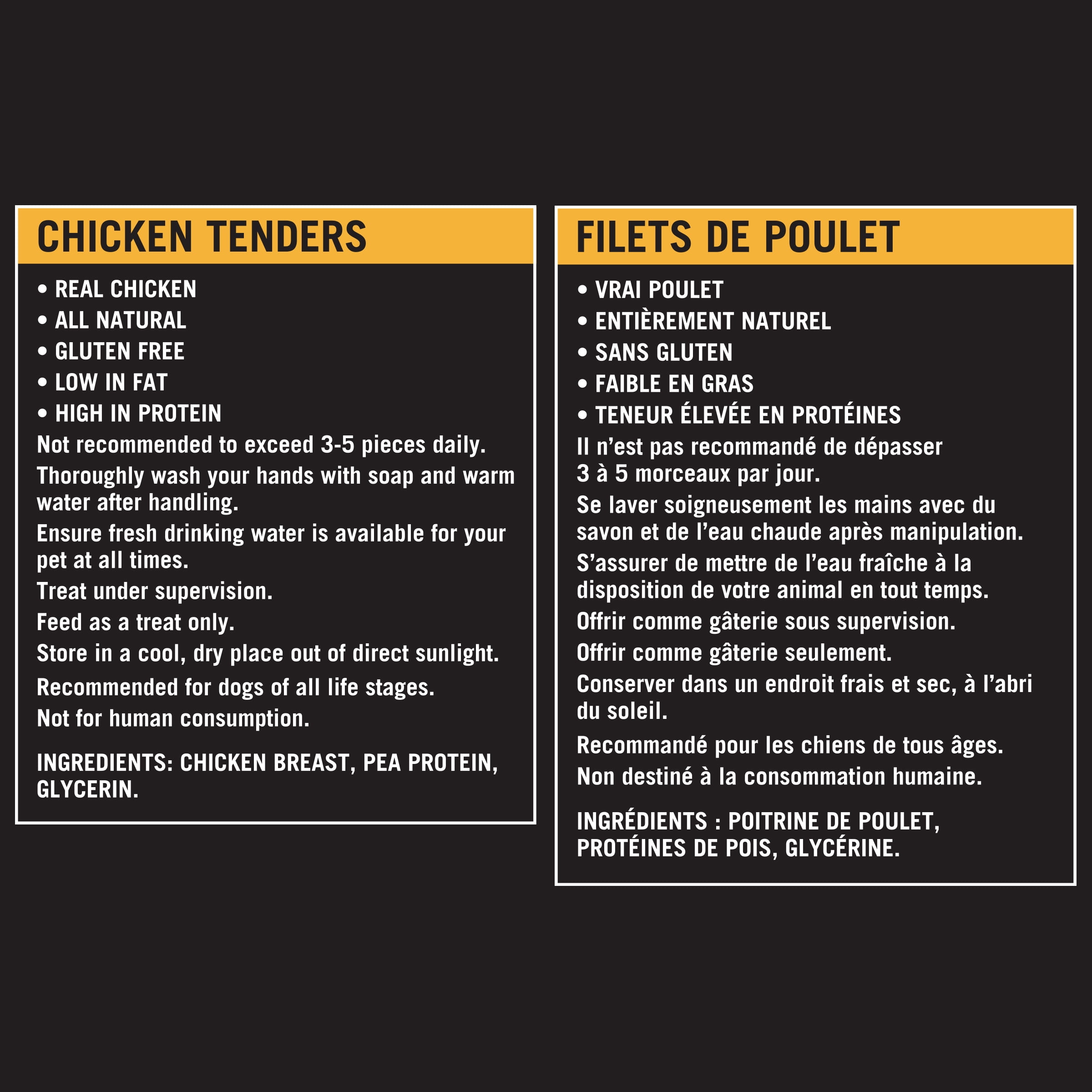 Gâteries pour chiens Filets de poulet Pure Balance