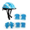 thumbnail image 1 of LSLJS Ensemble de 7 Pcs Équipement de Protection pour Patinage pour Enfants Casque pour Enfants Genou, Équipement de Protection pour Patinage, 1 of 1