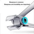 thumbnail image 2 of Wide Jaw Nail Clipper Made Of Stainless Steel Ergonomic Design Smooth Edge Sturdy And Durable, 2 of 9