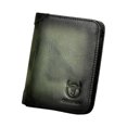thumbnail image 1 of BULLCAPTAIN Portefeuille, Portefeuille en Cuir pour Hommes Siuke Eryue Portefeuille Qisuo Buzhi, 1 of 5