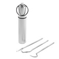 thumbnail image 1 of Tooth Cleaning Kit 3pcs Stainless Steel Tools for Plaque Removal & Oral Hygiene, 1 of 6