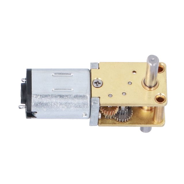 Tbest Moteur de Réduction de Vitesse Jgyn20 DC Métal Faible Bruit Mini Roue Engrenages pour Jouets Robots DIY, Moteur de Réduction de Vitesse, Mini Moteur DC Métal