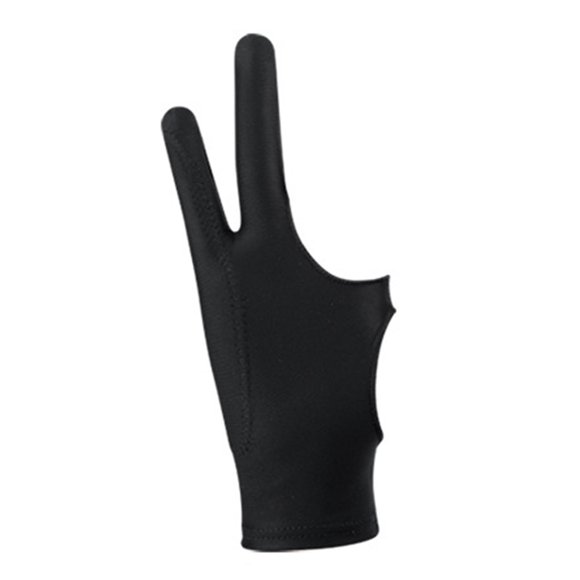 Tablet Drawing Glove Drawing Set Artist Glove Breathable 2 finger Anti smudge for Digital Board Painting Sketching