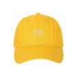 thumbnail image 2 of Trendy Heart Embroidered Baseball Cap for Daily Wear - Adjustable and Versatile Headgear for All Seasons, 2 of 4