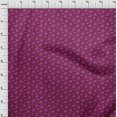 thumbnail image 3 of oneOone Viscose Chiffon Fabric Leaves & Flower Floral Printed Craft Fabric BTY 42 Inch Wide, 3 of 4