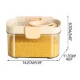 thumbnail image 2 of LSLJS Kitchen Food Storage Sealed Jar Food-Grade Plastic Container for Cereals and Grains, 2 of 5