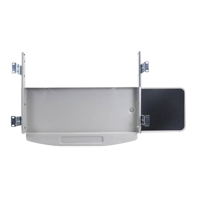 Siruishop Desk Drawer Keyboard Tray Keyboard Drawer Under Desk for Bedroom Home Office Gray Mouse
