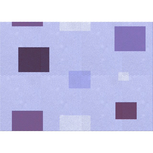Ahgly Company Machine Washable Indoor Rectangle Transitional Purple Area Rugs, 4' x 6'