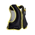 thumbnail image 2 of Baohd Surfing Buoyancy Aid Made Of Polyester For Strong Sealing Portable Air Nozzle Inflatable Life Jacket black, 2 of 6