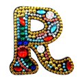 thumbnail image 1 of Porte-clés de Noël 26 Lettres Pendentif Strass, 1 of 8