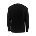 thumbnail image 4 of xiaxaixu Men Cardigan, Long Sleeve V Neck Button Closure Sweater Knit Tops for Casual Daily, 4 of 6