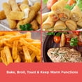thumbnail image 2 of Black & Decker 4 Slice Black Toaster Oven, 2 of 6