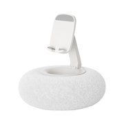Cell Phone Stand Fluffy Bowl Phone Universal Adjustable Rotating Stand, Flat Pillow Phone Stand Adjustable Phone Stand