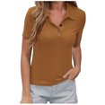 thumbnail image 1 of Fridja T-Shirt Décontracté pour Femmes Hauts d'Été Chemise à Manches Courtes, 1 of 7