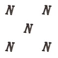 thumbnail image 1 of relayinert House Sign With Retro 3D Wide Range Of Uses And Durable Weather-resistant Metal House Numbers Retro 3D Sign N 5Set, 1 of 6