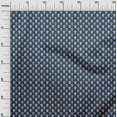 thumbnail image 3 of oneOone Cotton Cambric Navy Blue Fabric Block Sewing Material Print Fabric By The Yard 42 Inch Wide-AS, 3 of 5